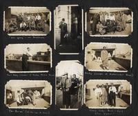 Photo album page of the Harlem Gentlemen band in China