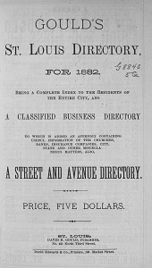 Gould's St. Louis Directory, for 1882