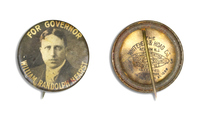 For Governor, William Randolph Hearst Button