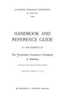Handbook and reference guide to the exhibits of the Prudential Insurance Company of America.