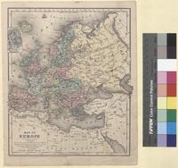 Map of Europe (1853)