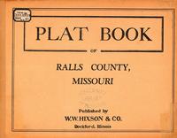 Plat Book of Ralls County, Missouri