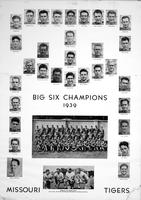 1939 University of Missouri Football Team,  Big Six Champions