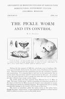 Pickle worm and its control  [agec000122