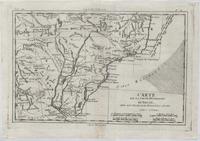Carte De La Partie Meridionale Du Bresil, Avec Les Possessions Espagnols qui en sont a L'ouest (1780)