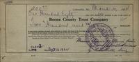 Boone County Trust Company note