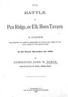 Battle of Pea Ridge, or Elk Horn tavern