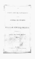 William Jewell College catalog, 1850-51