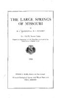 Large springs of Missouri