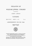 William Jewell College catalog, 1930-1931: announcements for the year 1930-1931 