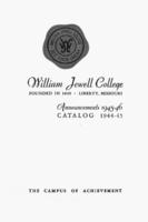 William Jewell College catalog, 1945-1946: announcements 1945-1946 