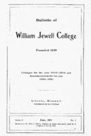 William Jewell College catalog, 1903-1904 : catalogue for the year 1903-1904 and announcements for the year 1904-1905