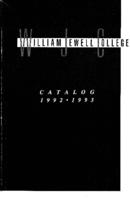 William Jewell College catalog 1992-1993