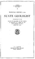 Biennial report of the State Geologist, 1922