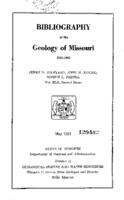 Bibliography of the geology of Missouri, 1955-1965