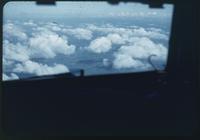 Hiller 08-006: View from a plane with clouds, Peiping, number one