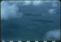 Hiller 08-164: View of clouds through a plane window, Peiping, number two