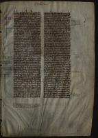 Bible. Latin. N. T. Mark. [leaves]