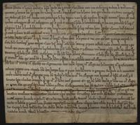 Deed of John de Welye.