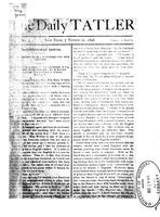 Daily tatler (November 7, 1896)
