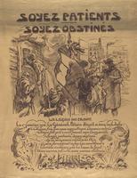 Soyez patients soyez obstinés [graphic] la leçon du front  / [Prouvé, Victor Emile]