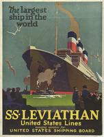 Largest ship in the world : S.S. Leviathan