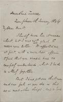 Letter to Leigh Hunt from Unknown Author