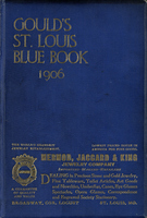 Gould's Blue Book, for the City of St. Louis. 1906