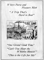 Lee Line Steamers Advert