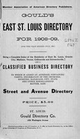 Gould's East St. Louis Directory