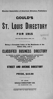 Gould's St. Louis Directory for 1915
