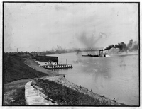 Ohio River Front in 1940