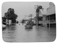 Melville, Louisiana During 1927 Flood