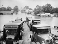 Melville, Louisiana During 1927 Flood