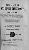 Gould's St. Louis Directory for 1919