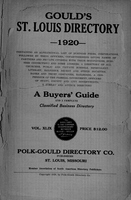 Gould's St. Louis Directory for 1920