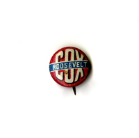 Cox/Roosevelt Button