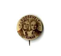 Roosevelt/Truman Button