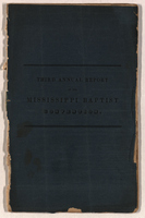 Proceedings of the Third Annual Meeting of the Convention of the Baptist Denomination of the State of Mississippi