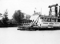 Dredging at Levee Break