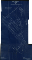 Blueprint Survey of South Chicago site Oct 12, 1948