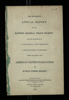 The Sixteenth Annual Report of the Baptist General Tract Society
