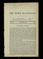The Home Missionary, Vol. XXV. December, 1852. No. 8