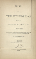 Japan, and the Expedition Thereto of the United States