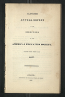 Eleventh Annual Report of the Directors of the American Education Society