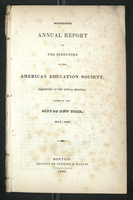 Sixteenth Annual Report of the Directors of the American Education Society