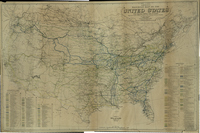 Edward Aberle's Railroad Map of the United States