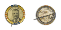 Theodore Roosevelt "Our President" Button