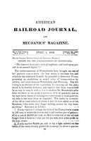 American Railroad Journal April 1, 1842
