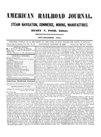 American Railroad Journal January 12, 1850